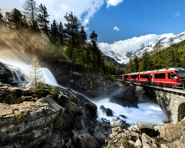 Busreis Cruise Glacier Express | Flamingo-busvakanties.be